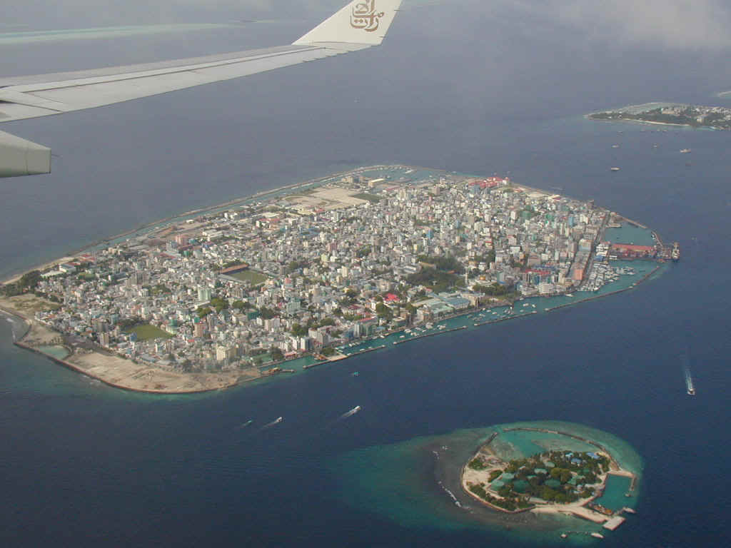 Malé . L'île capitale des Madives