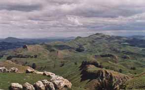 Du haut de Te Mata Peak