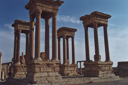 Le ttrapyle  Palmyre